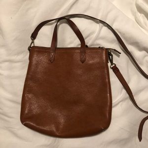 Madewell Zip Top Transport Crossbody Tote